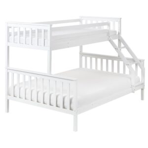 Wohnli Möbelsuche - HOCHBETT Kiefernholz 90/140/200 cm Weiß Bierne