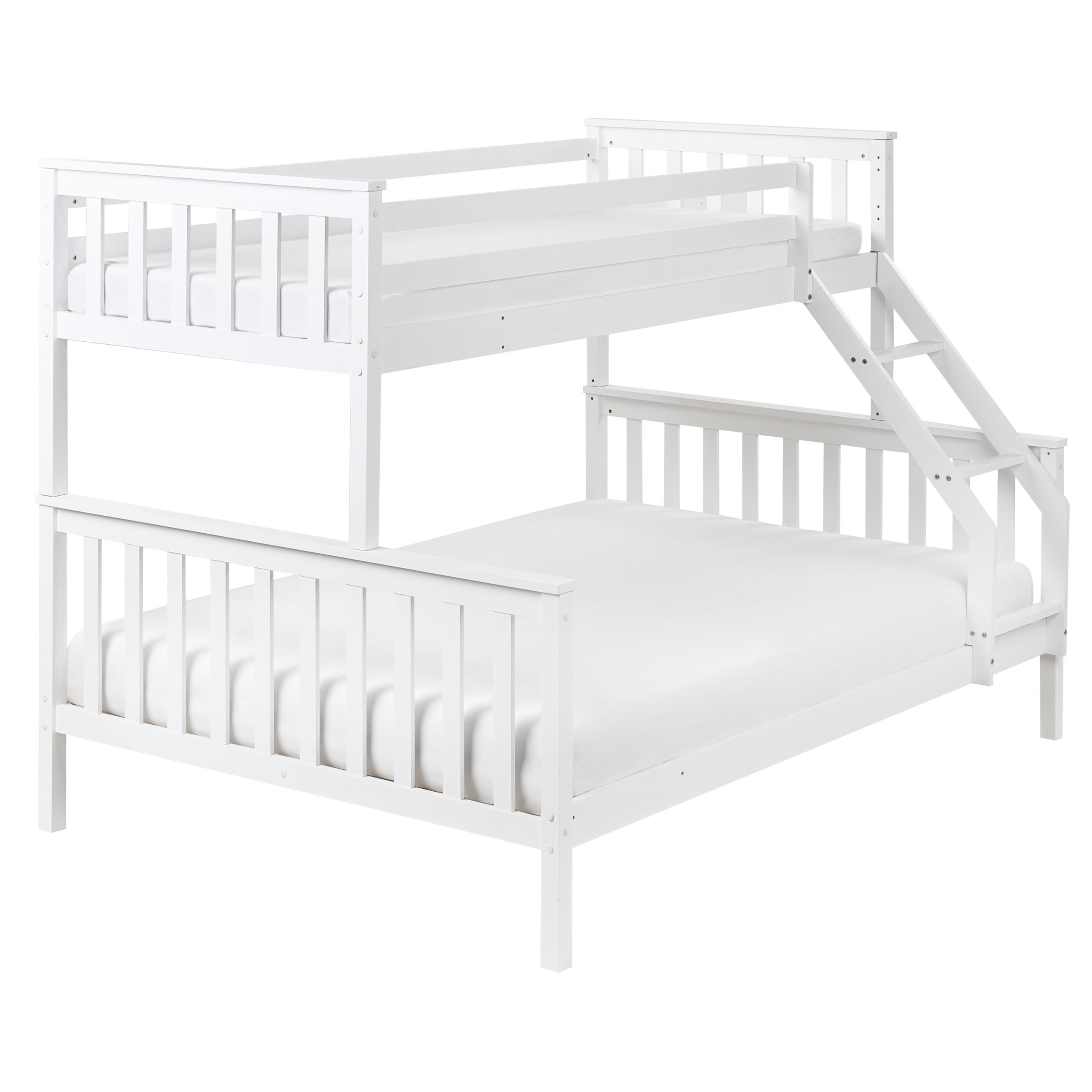 wohnli-moebel-suche-800002008535 Wohnli Möbelsuche - HOCHBETT Kiefernholz 90/140/200 cm Weiß Bierne