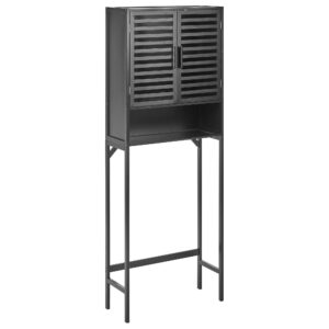 wohnli-moebel-suche-800002008540 Wohnli Möbelsuche - BADEZIMMERSCHRANK Bambus 63 cm Schwarz Okarche