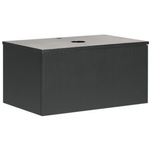 wohnli-moebel-suche-800002008823 Wohnli Möbelsuche - WASCHBECKENUNTERSCHRANK wandmontiertk 80 cm Schwarz Alzira
