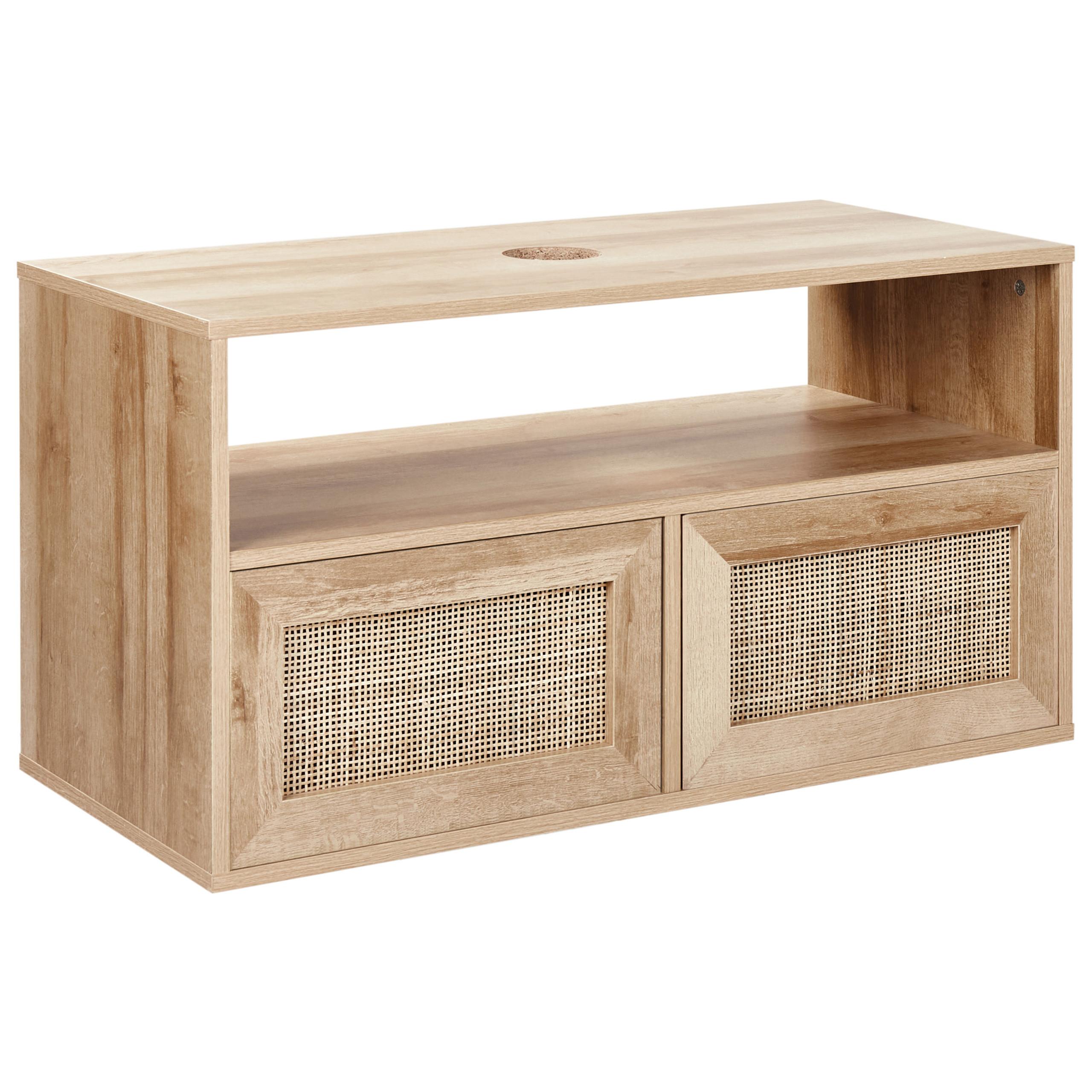 Wohnli Möbelsuche - WASCHBECKENUNTERSCHRANK wandmontiertk 86 cm Hellbraun Rosell