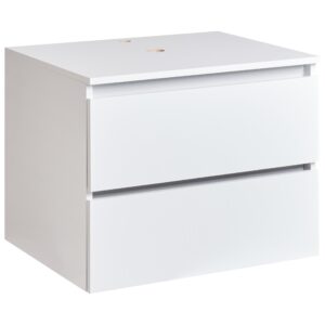 wohnli-moebel-suche-800002009080 Wohnli Möbelsuche - WASCHBECKENUNTERSCHRANK wandmontiertk 60 cm Weiß Serra