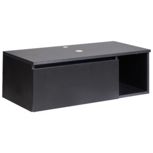 wohnli-moebel-suche-800002009088 Wohnli Möbelsuche - WASCHBECKENUNTERSCHRANK wandmontiertk 80 cm Schwarz Rupanco