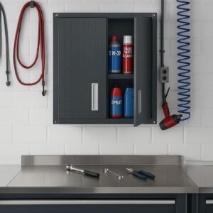 wohnli-moebel-suche-800002011155-1 HÄNGESCHRANK Anthrazit Metall MCW Möbel > Kommoden & Schubladenschränke > Hängeelemente Anthrazit