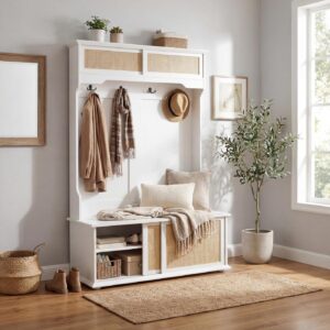 wohnli-moebel-suche-800002012001-1 GARDEROBE Weiß Holz MCW Garderoben Weiß