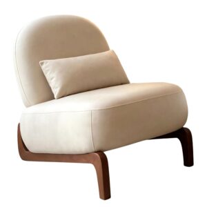 wohnli-moebel-suche-800002012370 Wohnli Möbelsuche - SESSEL Samt Camel Armlos Holzbeine Lounge Lesesessel Wohnzimmer