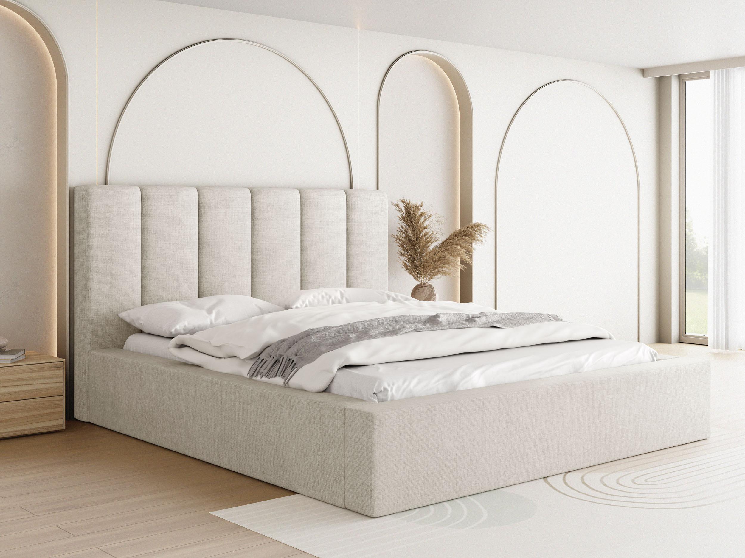 POLSTERBETT Amira Textil WFL GROUP Möbel > Betten > Polsterbetten Weiß
