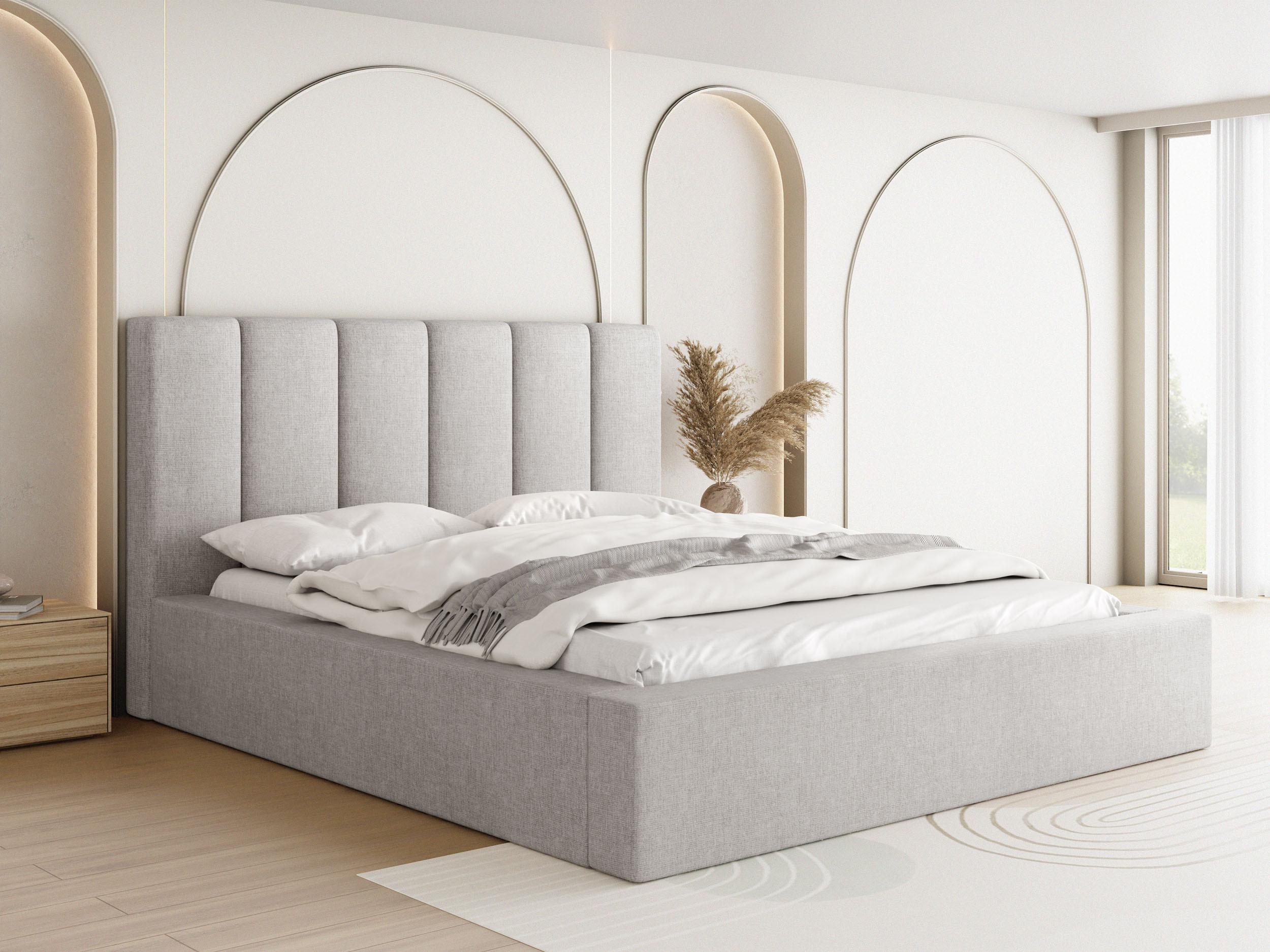 POLSTERBETT Amira Textil WFL GROUP Möbel > Betten > Polsterbetten Grau