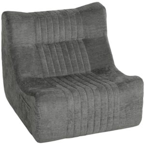 Wohnli Möbelsuche - BODENSESSEL Chenille 100 Polyester Schaumstoff Kastaniengrau