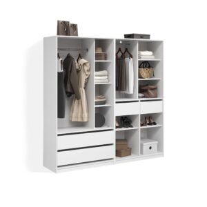 wohnli-moebel-suche-800002033422 Wohnli Möbelsuche - KLEIDERSCHRANK Trento Weiß 2er Set