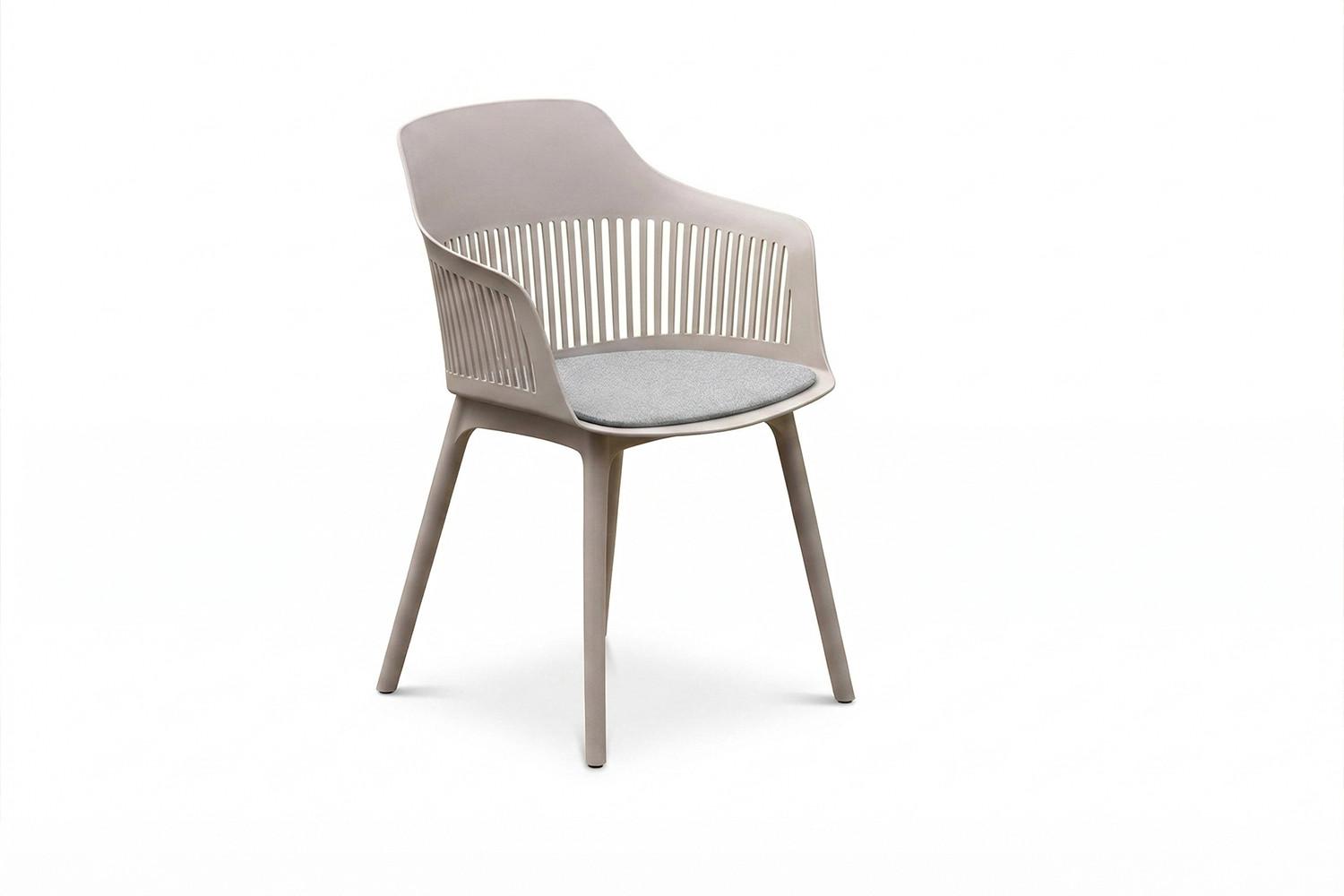 Wohnli Möbelsuche - GARTENSTUHL ALTEA Beige Kunststoff (1er-Set)