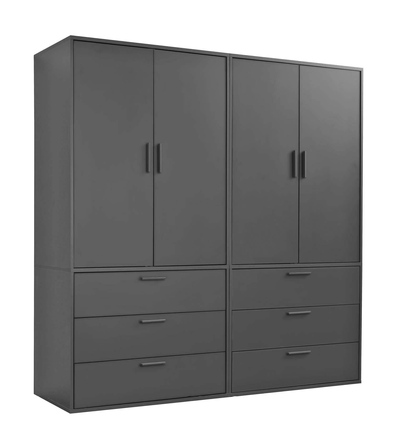 Wohnli Möbelsuche - KLEIDERSCHRANK Grid deckenhoch