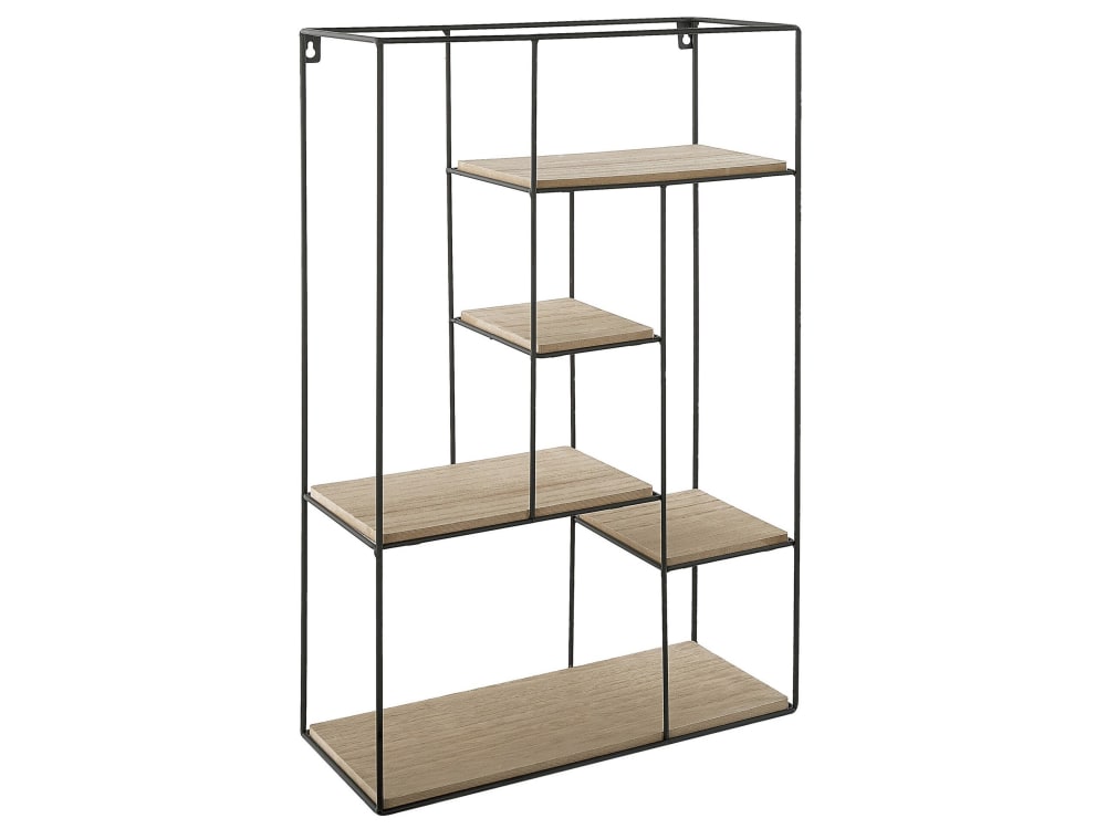 wohnli-moebel-suche-Ablageregal-aus-MDF-Platte-57cm-heller-Holzfarbton Wohnli Möbelsuche - Ablageregal aus MDF-Platte 57cm