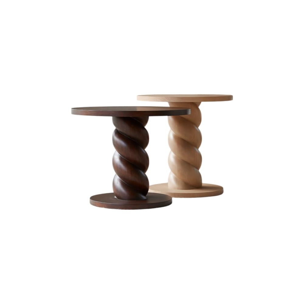 Wohnli Möbelsuche - Ablagetische aus Mindiholz