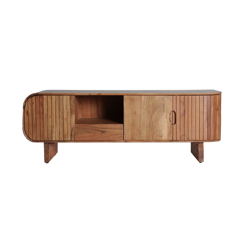 wohnli-moebel-suche-Akazienholz-TV-Staender-in-brauner-Farbe-150x40x51cm Wohnli Möbelsuche - Akazienholz TV-Ständer in brauner Farbe 150x40x51cm