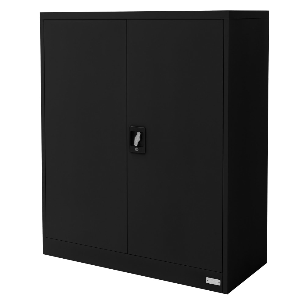 Wohnli Möbelsuche - Aktenschrank Metallschrank 90x40x109 cm Schwarz