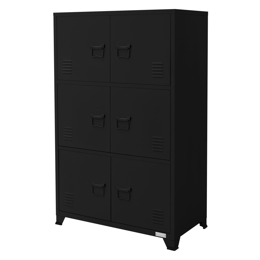 wohnli-moebel-suche-Aktenschrank-mit-Regalfaechern-75x40x120-cm Wohnli Möbelsuche - Aktenschrank mit Regalfächern 75x40x120 cm