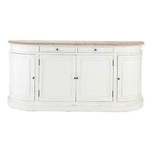 Wohnli Möbelsuche - Anrichte aus Birkenholz 4 Türen 2 Schubladen