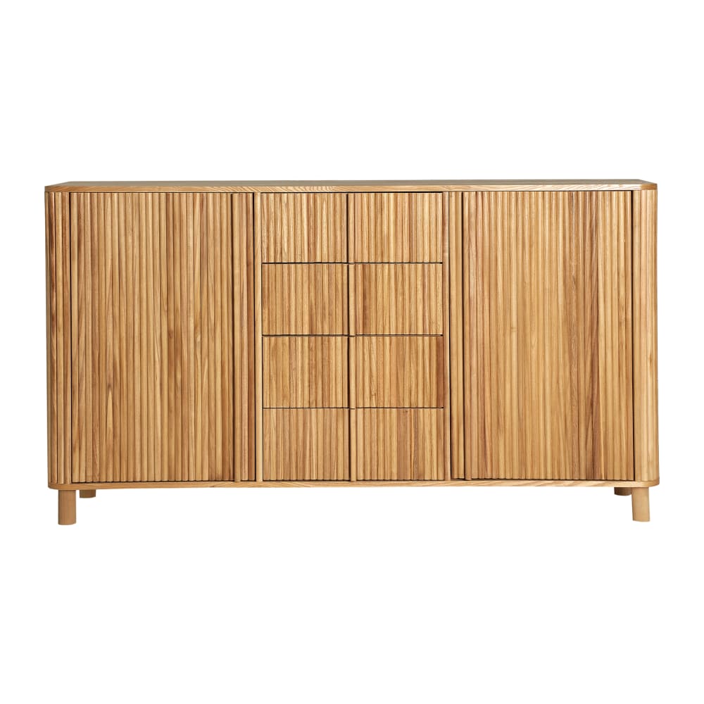 wohnli-moebel-suche-Anrichte-aus-Holz-in-hellbrauner-Farbe-160x40x90cm Wohnli Möbelsuche - Anrichte aus Holz in hellbrauner Farbe 160x40x90cm