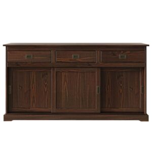 Wohnli Möbelsuche - Anrichte mit 3 Türen 3 Schubladen aus Kiefer