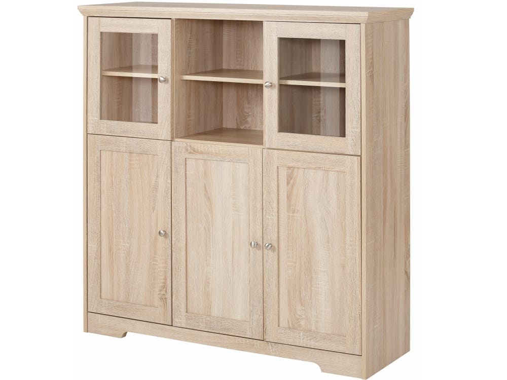 wohnli-moebel-suche-Anrichte-mit-5-Tueren-in-Eikenoptik Wohnli Möbelsuche - Anrichte mit 5 Türen in Eikenoptik