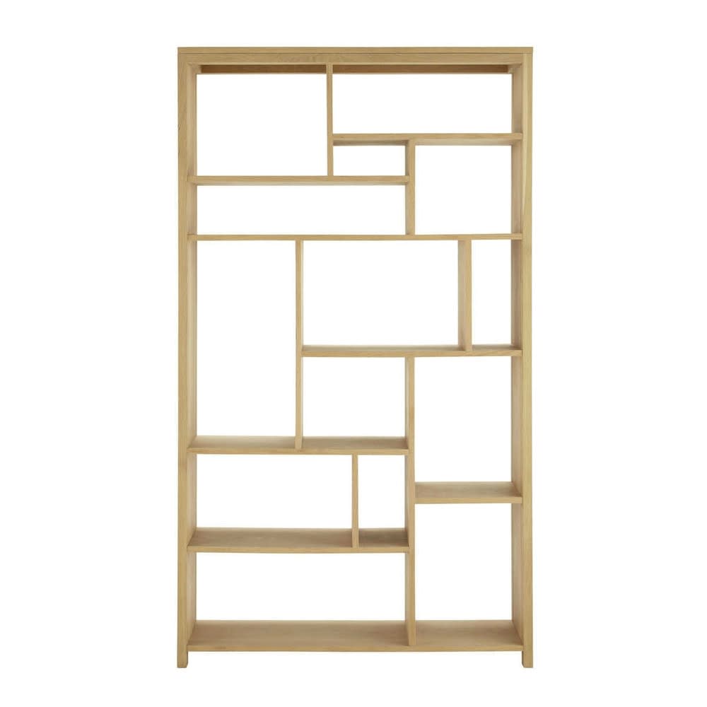 Wohnli Möbelsuche - Asymmetrisches Regal aus Eiche