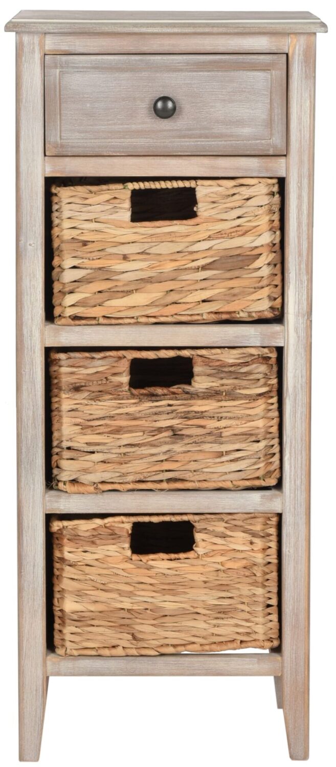 Wohnli Möbelsuche - Aufbewahrungsmöbel aus kiefernholz grau