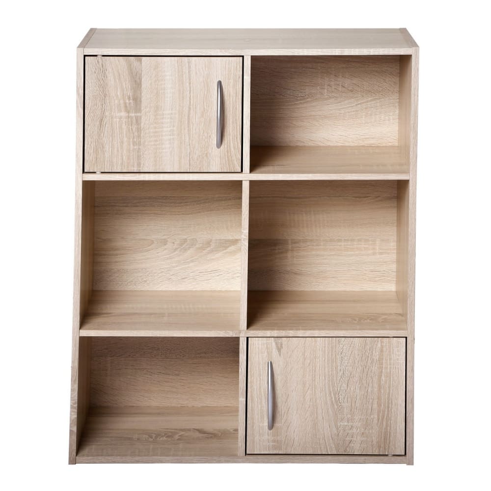 wohnli-moebel-suche-Aufbewahrungsregal-6-Faecher-L615-cm-Dekor-Heller-Holz Wohnli Möbelsuche - Aufbewahrungsregal 6 Fächer - L61