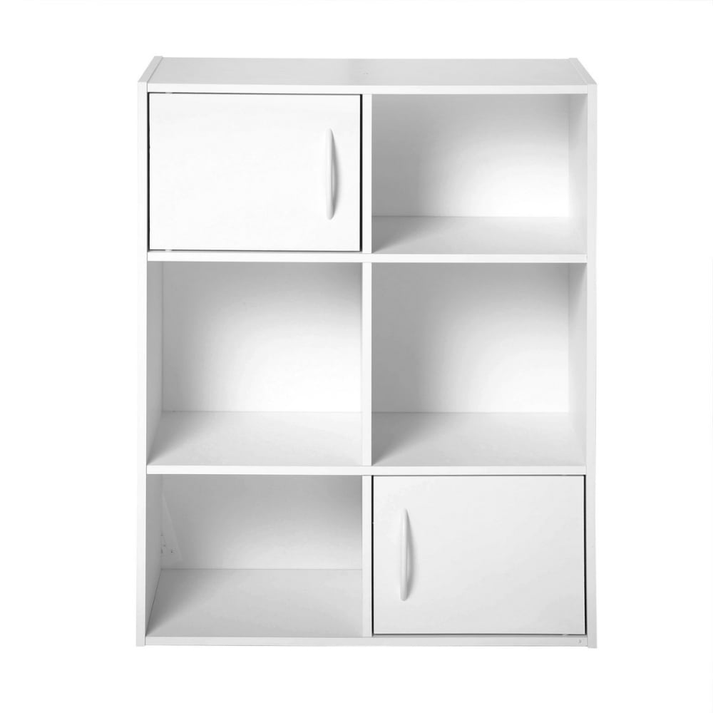 wohnli-moebel-suche-Aufbewahrungsregal-6-Faecher-L615-cm-Weiss Wohnli Möbelsuche - Aufbewahrungsregal 6 Fächer - L61