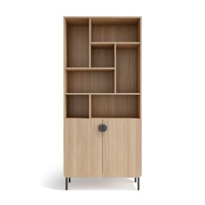 wohnli-moebel-suche-Aufbewahrungsregal-aus-Melamin-in-hellem-Nussbaum-180×80×32-cm Wohnli Möbelsuche - Aufbewahrungsregal aus Melamin in hellem Nussbaum 180×80×32 cm