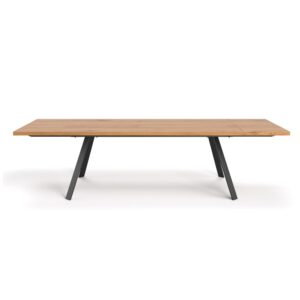 wohnli-moebel-suche-Ausziehbarer-Esstisch-aus-Eichenholz-180x90-1x50-cm Wohnli Möbelsuche - Ausziehbarer Esstisch aus Eichenholz 180x90 + 1x50 cm