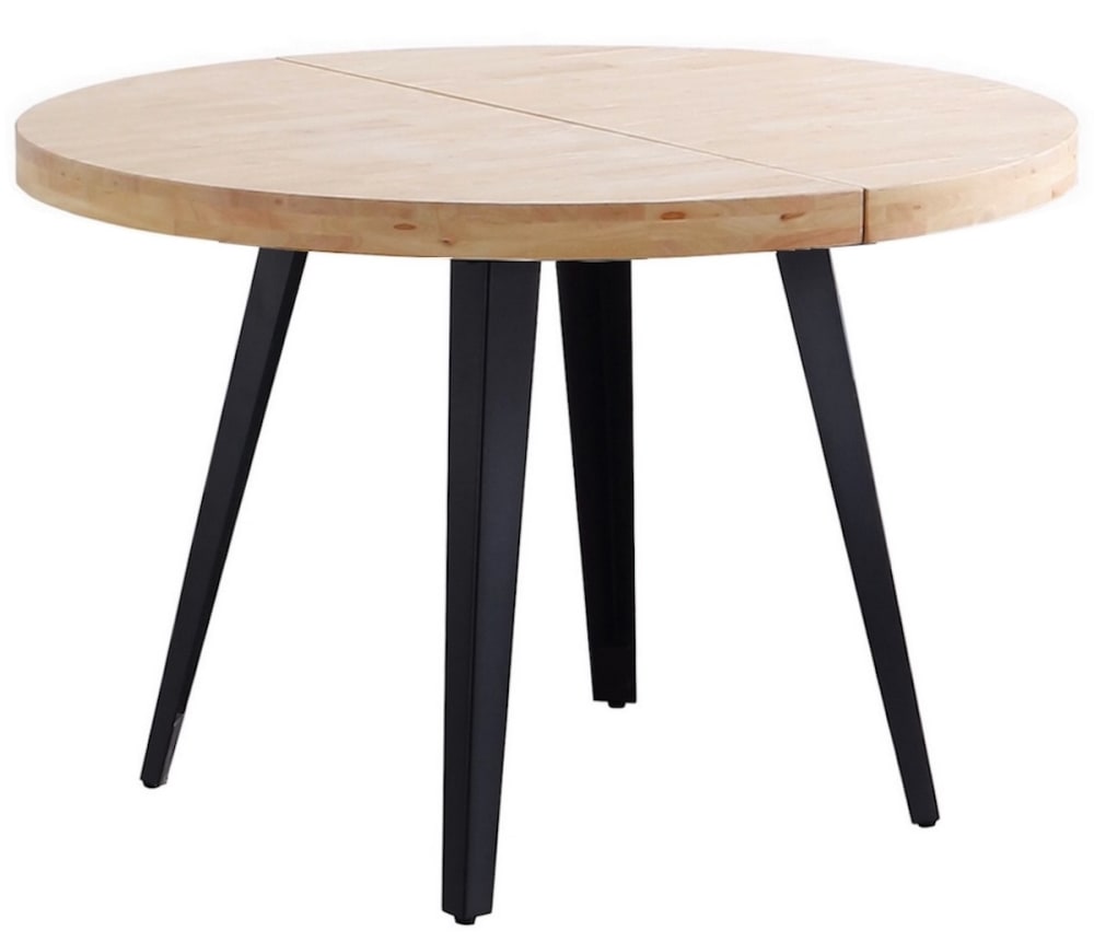 Wohnli Möbelsuche - Ausziehbarer Esstisch aus Holz und Stahl