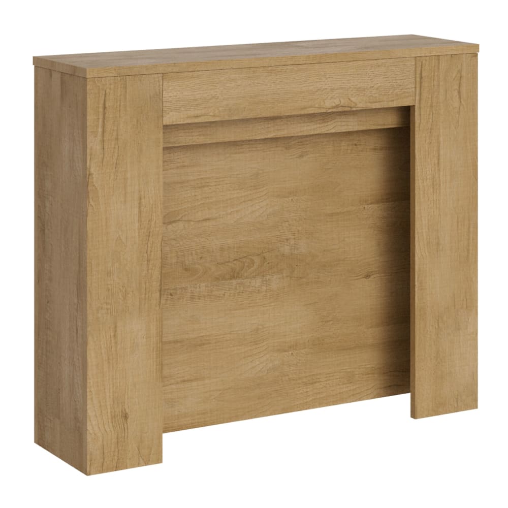 wohnli-moebel-suche-Ausziehbarer-Konsolentisch-90x25211cm-in-Holzoptik-Eiche-Natur Wohnli Möbelsuche - Ausziehbarer Konsolentisch 90x25/211cm in Holzoptik Eiche Natur