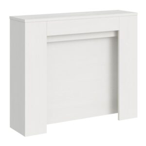 wohnli-moebel-suche-Ausziehbarer-Konsolentisch-90x25211cm-in-Holzoptik-Esche-weiss Wohnli Möbelsuche - Ausziehbarer Konsolentisch 90x25/211cm in Holzoptik Esche weiß