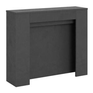 wohnli-moebel-suche-Ausziehbarer-Konsolentisch-90x25211cm-in-Holzoptik-Grau-gespachtelt Wohnli Möbelsuche - Ausziehbarer Konsolentisch 90x25/211cm in Holzoptik Grau gespachtelt