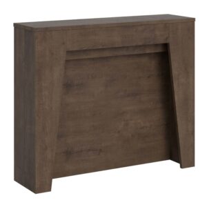 wohnli-moebel-suche-Ausziehbarer-Konsolentisch-90x25211cm-in-Holzoptik-Nussbaumbraun Wohnli Möbelsuche - Ausziehbarer Konsolentisch 90x25/211cm in Holzoptik Nussbaumbraun
