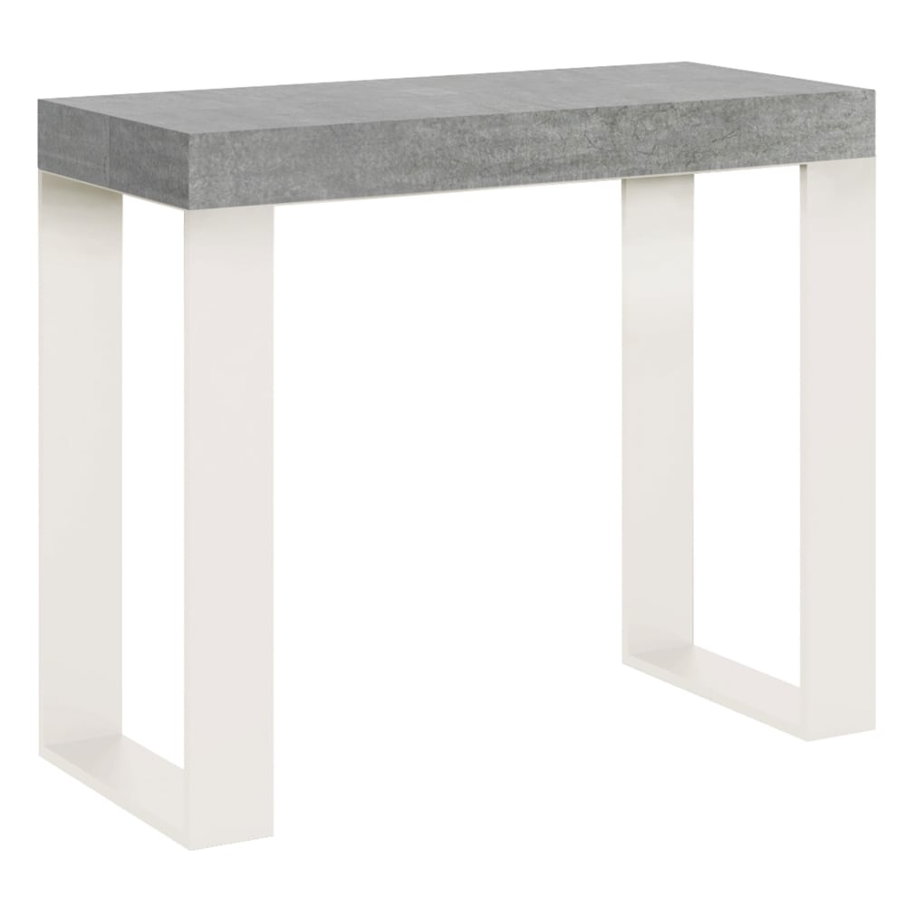 wohnli-moebel-suche-Ausziehbarer-Konsolentisch-90x40300cm-in-Holzoptik-Nussbaum-Eisen Wohnli Möbelsuche - Ausziehbarer Konsolentisch 90x40/300cm in Holzoptik Nussbaum
