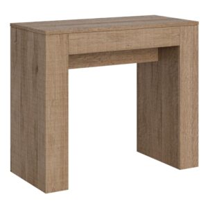 wohnli-moebel-suche-Ausziehbarer-Konsolentisch-90x42302cm-in-Holzoptik-Eiche-Natur Wohnli Möbelsuche - Ausziehbarer Konsolentisch 90x42/302cm in Holzoptik Eiche Natur