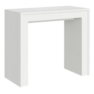 wohnli-moebel-suche-Ausziehbarer-Konsolentisch-90x42302cm-in-Holzoptik-Esche-weiss Wohnli Möbelsuche - Ausziehbarer Konsolentisch 90x42/302cm in Holzoptik Esche weiß