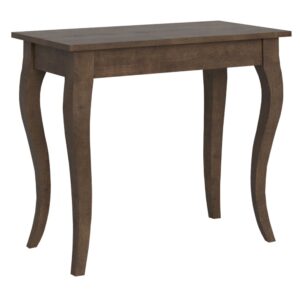 wohnli-moebel-suche-Ausziehbarer-Konsolentisch-90x48204cm-in-Holzoptik-Nussbaumbraun Wohnli Möbelsuche - Ausziehbarer Konsolentisch 90x48/204cm in Holzoptik Nussbaumbraun