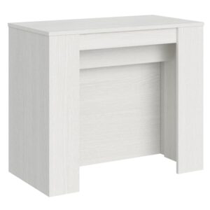 wohnli-moebel-suche-Ausziehbarer-Konsolentisch-90x48296cm-in-Holzoptik-Esche-weiss Wohnli Möbelsuche - Ausziehbarer Konsolentisch 90x48/296cm in Holzoptik Esche weiß