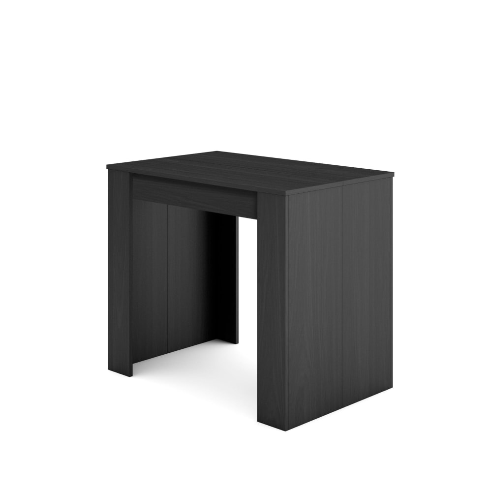wohnli-moebel-suche-Ausziehbarer-Konsolentisch-Holzeffekt-140x90x77cm-Schwarz-und-Eiche Wohnli Möbelsuche - Ausziehbarer Konsolentisch Holzeffekt 140x90x77cm Schwarz und Eiche