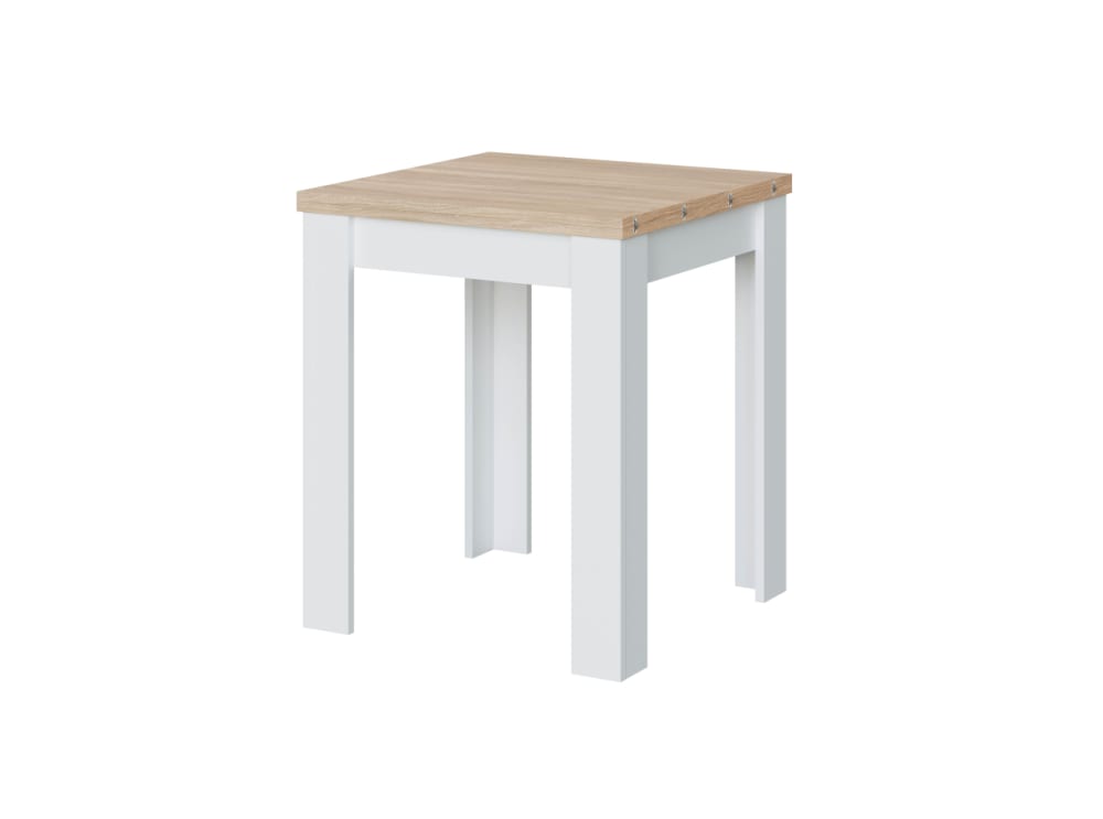 wohnli-moebel-suche-Ausziehbarer-Tisch-Klappsystem-in-Buchform-L67-cm-Weiss Wohnli Möbelsuche - Ausziehbarer Tisch Klappsystem in Buchform - L67 cm - Weiß