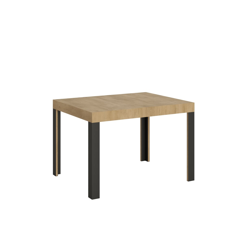 Wohnli Möbelsuche - Ausziehtisch 80x120/204 cm in Holzoptik Eiche Natur