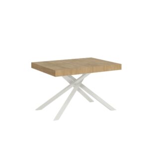 wohnli-moebel-suche-Ausziehtisch-80x120204-cm-in-Holzoptik-Eiche-Natur-Eisen Wohnli Möbelsuche - Ausziehtisch 80x120/204 cm in Holzoptik Eiche Natur