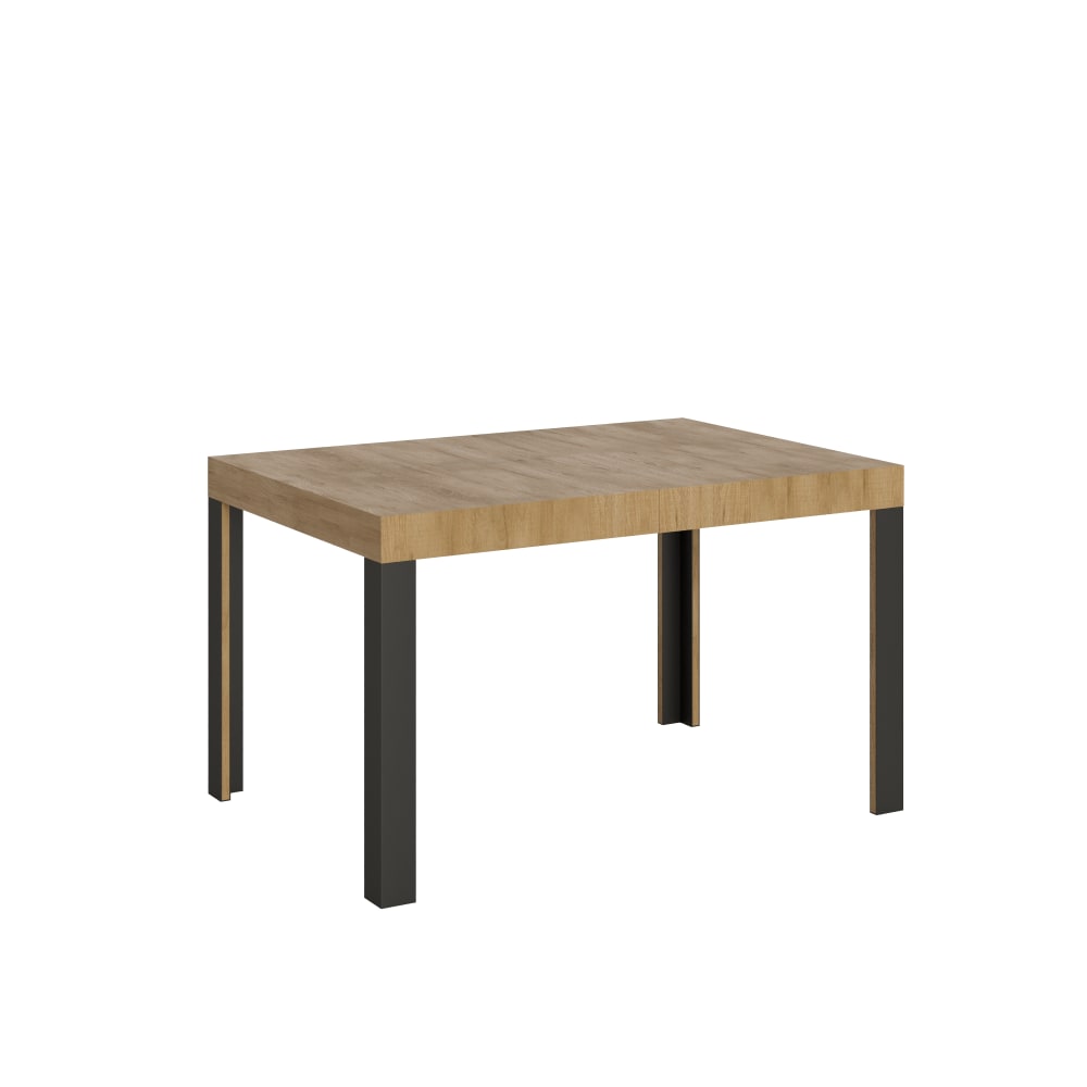 wohnli-moebel-suche-Ausziehtisch-80x140224-cm-in-Holzoptik-Eiche-Natur-Eisen Wohnli Möbelsuche - Ausziehtisch 80x140/224 cm in Holzoptik Eiche Natur