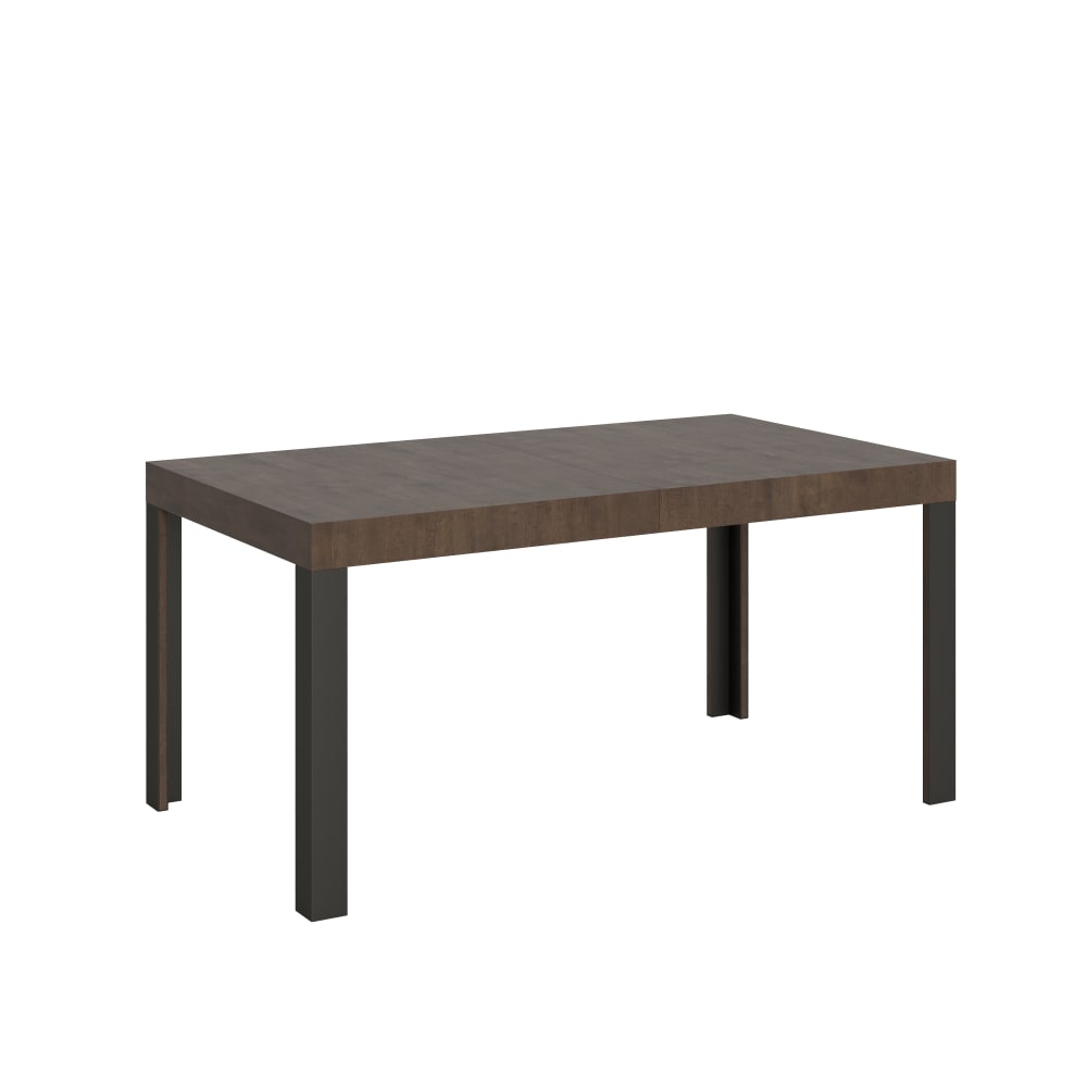 wohnli-moebel-suche-Ausziehtisch-80x160244-cm-in-Holzoptik-Nussbaum-Eisen Wohnli Möbelsuche - Ausziehtisch 80x160/244 cm in Holzoptik Nussbaum