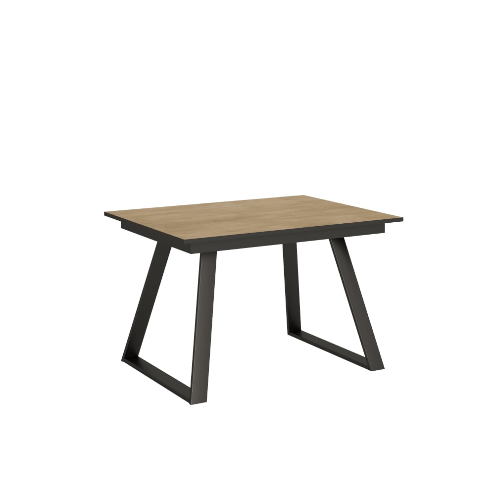 Wohnli Möbelsuche - Ausziehtisch 90x120/180 cm in Holzoptik Eiche natur