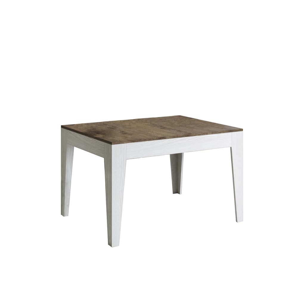 wohnli-moebel-suche-Ausziehtisch-90x120180-cm-in-Holzoptik-NussbaumbraunEsche-weiss Wohnli Möbelsuche - Ausziehtisch 90x120/180 cm in Holzoptik Nussbaumbraun/Esche weiß