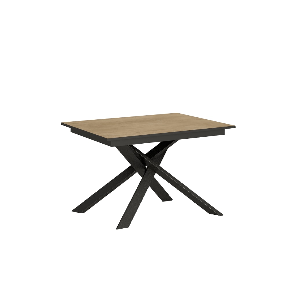 wohnli-moebel-suche-Ausziehtisch-90x120180cm-in-Holzoptik-Eiche-NaturGrau-Eisen Wohnli Möbelsuche - Ausziehtisch 90x120/180cm in Holzoptik Eiche Natur/Grau